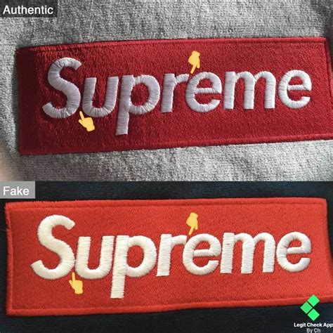 supreme hoodie real vs fake|supreme knock off.